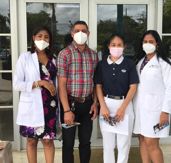 Hospital Rodolfo de la Cruz recibió insumos contra el Covid19 por Fundación Tzuchi Dominicana