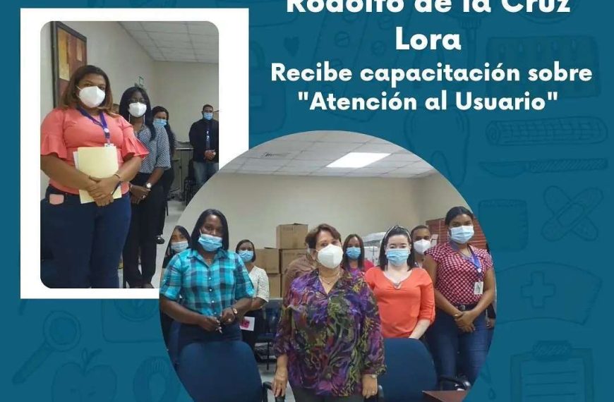 El Hospital Rodolfo de la Cruz Lora (HRDLCL) impartió una capacitación sobre atención al usuario