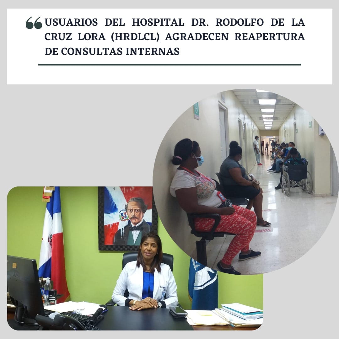 En este momento estás viendo Usuarios del Hospital Rodolfo de la Cruz Lora agradecen reapertura de consultas internas