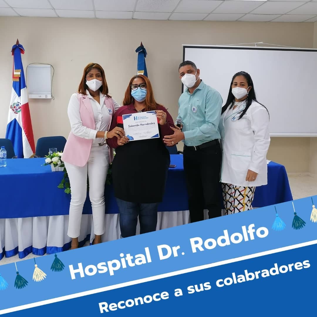 Hospital Rodolfo de la Cruz reconoce colaboradores