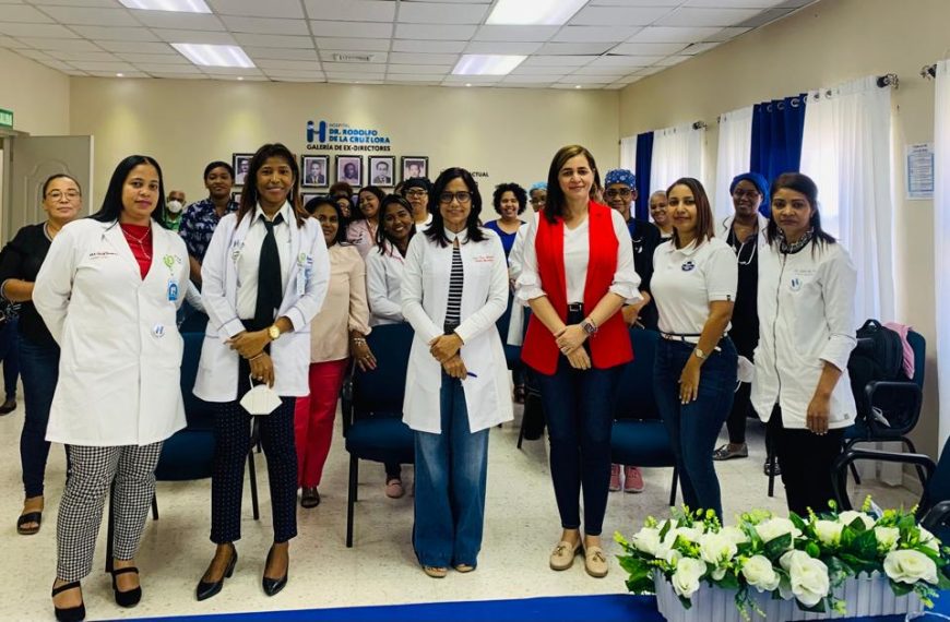 Hospital Rodolfo capacita su personal de salud en área de neonato