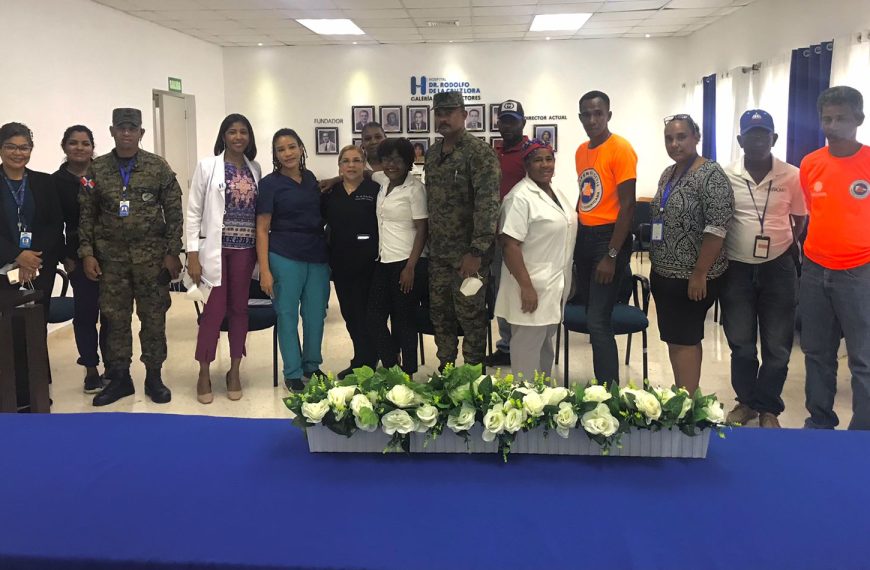 Hospital Rodolfo de la Cruz se reúne con comité de emergencia con miras a ejecutar simulacro de evacuación