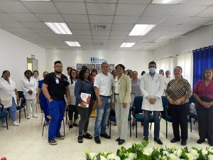 Lee más sobre el artículo Personal de salud hospital Rodolfo participa en taller sobre uso adecuado de la sangre