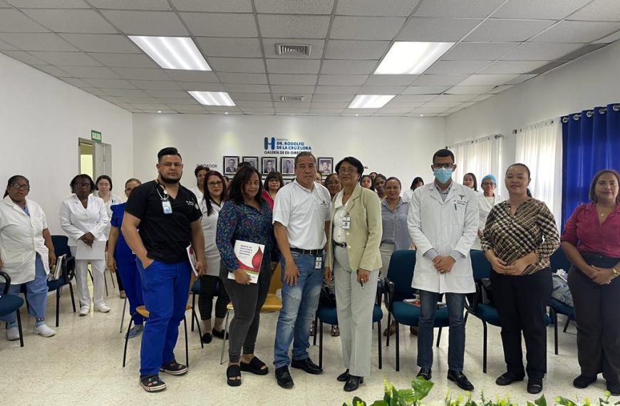 Personal de salud hospital Rodolfo participa en taller sobre uso adecuado de la sangre