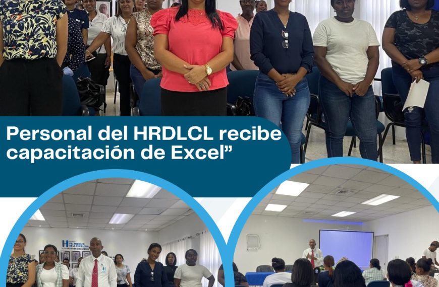 Personal del hospital Rodolfo recibe capacitación de Excel