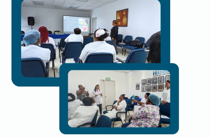 Enfermeras del Hospital Rodolfo participan en taller sobre carro de paro