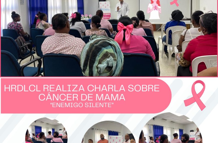 Especialista del hospital Rodolfo dicta charla sobre cáncer de mama