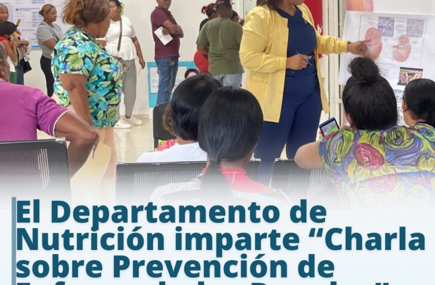 Nutriólogos del hospital Rodolfo imparten charla sobre prevención de enfermedades renales