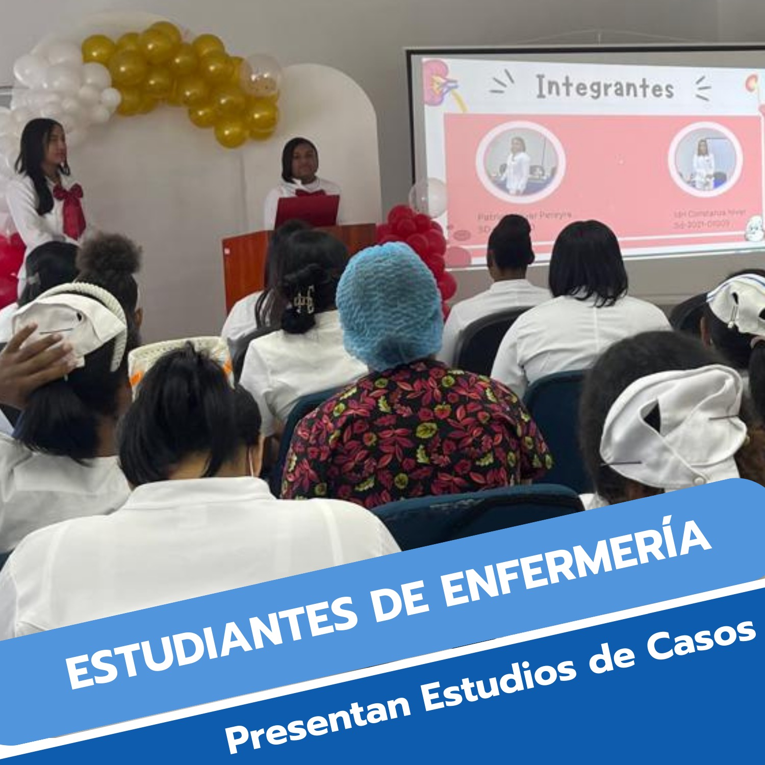 Lee más sobre el artículo Estudiantes de Enfermería presentan estudios de casos como trabajo final en el hospital Rodolfo