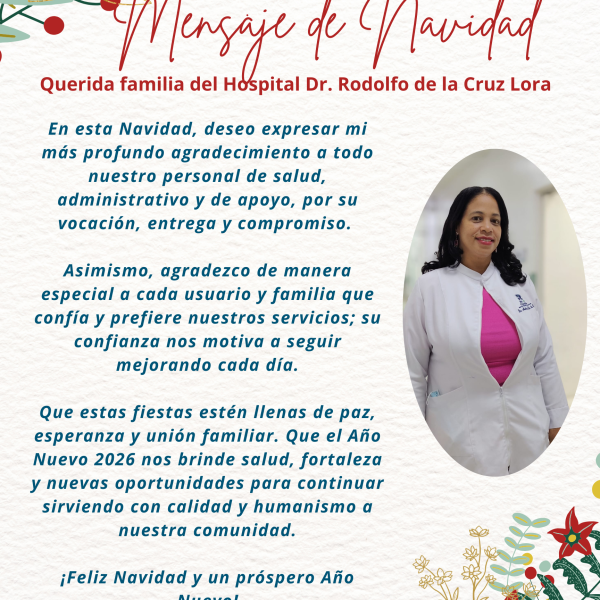 Mensaje de Navidad y A&ntilde;o Nuevo