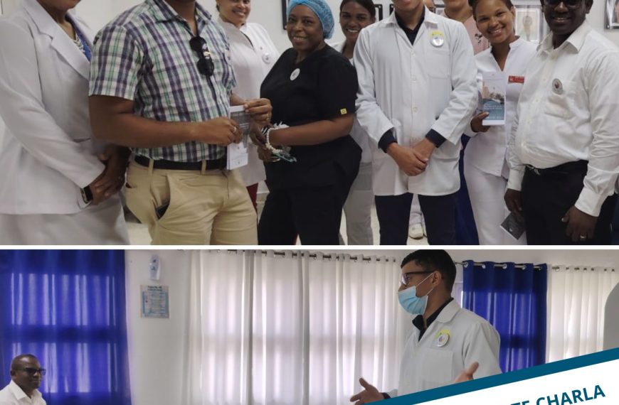 Hospital Rodolfo imparte charla sobre importancia de higuiene de manos