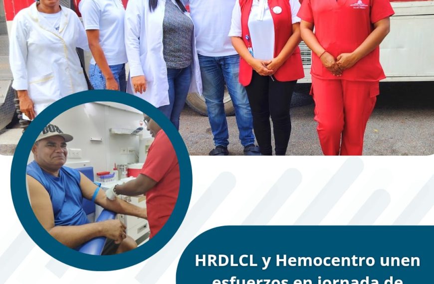 Hospital y Hemocentro Nacional unen esfuerzos en jornada de donaci&oacute;n de sangre